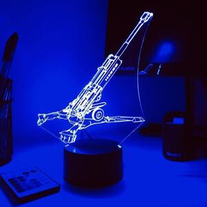 Beling 3D lampa, Delo M777 Howitzer , 7 farebná PDSWSSA