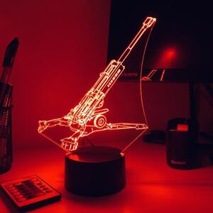 Beling 3D lampa, Delo M777 Howitzer , 7 farebná PDSWSSA