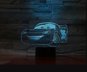 Beling 3D lampa,Mcqueen 7 Farebná RSD6