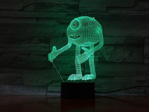 Beling 3D lampa,Monsters Inc 7 Farebná RELO5