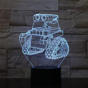 Beling 3D lampa Wall-E 7 Farebná FDDCQ
