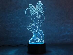 Beling 3D lampa Minie, 7 Farebná QSX8