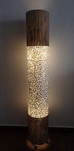 Stojacia lampa PURE, pravá perleť, ručná práca, 150 cm
