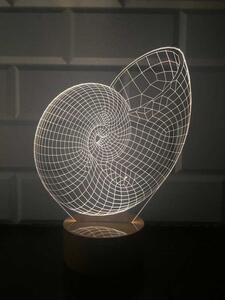Beling 3D lampa Ulita, 7 farebná S4AWADCCV