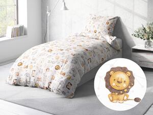 Biante Detské bavlnené posteľné obliečky Sandra SA-439 Znamenia zverokruhu Predĺžené 140x220 a 70x90 cm