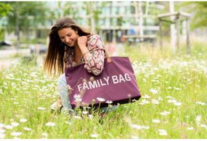 Childhome Cestovná taška Family Bag Aubergine