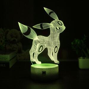 Beling 3D lampa, Umbeon, 7 farebná, 3CFVA5