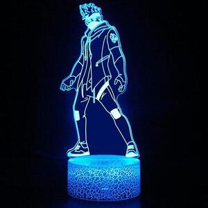 Beling 3D lampa,Ninja,7 farebná HHD5FD
