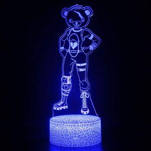 Beling 3D lampa,CUDDLE TEAM LEADER, 7 farebná DDS6