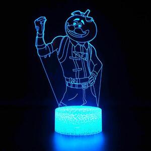 Beling 3D lampa, TOMATOHEAD, 7 farebná, ZVC5EQDE8
