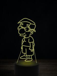 Beling 3D lampa, Milhouse Van Houten, 7 farebná ITZ2