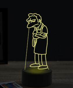 Beling 3D lampa, Moe Szyslak, 7 farebná ITZ3