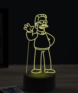 Beling 3D lampa, Ned Flanders, 7 farebná ITZ4