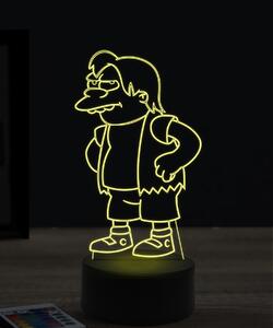 Beling 3D lampa, Nelson Muntz, 7 farebná ITZ5