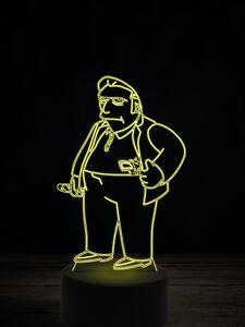 Beling 3D lampa, Tlstý Tony, 7 farebná ITZ9