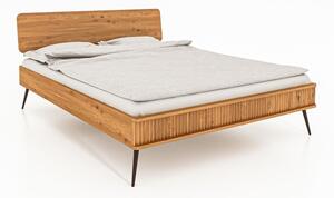 Dvojlôžková posteľ z dubového dreva 180x200 cm Kula 1 - The Beds