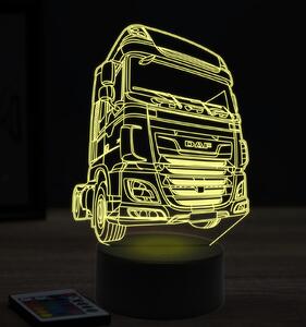 Beling 3D lampa, Daf XF , 7 farebná K2