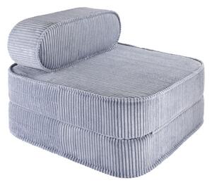Rozkladacie detské kreslo Wigiwama® - Blueberry Blue Flip | WGM-010-1