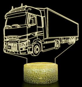 Beling 3D lampa, Renault komerčný kamión, 7 farebná K8