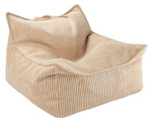 Detské kreslo sedací vak Wigiwama® - Brown Sugar Beanbag Chair | WGM-001-3