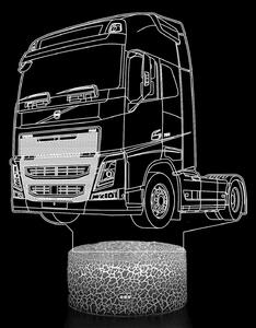 Beling 3D lampa, Volvo, 7 farebná K13