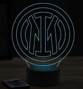 Beling 3D lampa, Inter, futbalový darček ,16 farebná OI1