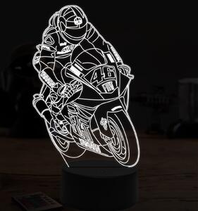 Beling 3D lampa,Valentino Rossi 2, 7 farebná ZZ4