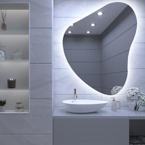 Organické LED zrkadlo do kúpeľne s osvetlením A17 50x62