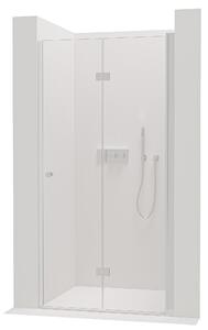 Cerano Volpe, skladacie sprchové dvere 60x190 cm, 6mm číre sklo, chrómový profil, CER-CER-423288