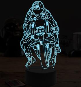 Beling 3D lampa, Valentino Rossi, 7 farebná ZZ2