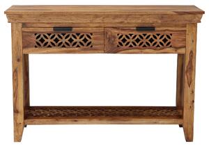 Toaletný stolík drevený z masívu palisander 110x76x35