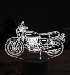 Beling 3D lampa,Honda 550, 7 farebná ZZ8