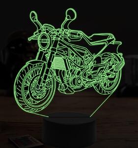 Beling 3D lampa,Husqvarna vitpilen 401, 7 farebná ZZ9