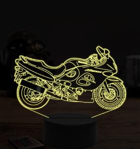 Beling 3D lampa,Suzuki GSX 750F, 7 farebná ZZ14