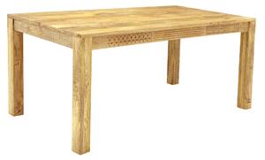 Jedálenský stôl rustikálny z dreva mango 140x90
