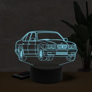 Beling 3D lampa,BMW M5 E34, 7 farebná ZZI25