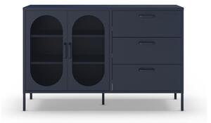 Tmavomodrá komoda 140x90 cm Diora – Marckeric