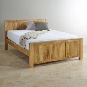 Masívna posteľ 160x200 z dreva mango