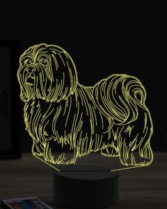 Beling 3D lampa, Ši-cu, 7 farebná JAK7