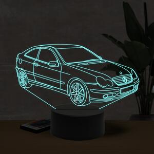 Beling 3D lampa, Mercedes CL203, 16 farebná O9