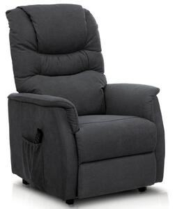 Polohovacie kreslo sivé, elektrické TV-1171 GREY2