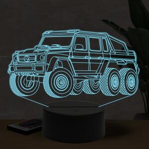 Beling 3D lampa, Mercedes-Benz G63 AMG, 16 farebná O14