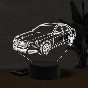 Beling 3D lampa, Mercedes E220, 16 farebná O12