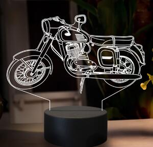 Beling 3D lampa, Jawa 250 Panelka, 7 farebná GF1