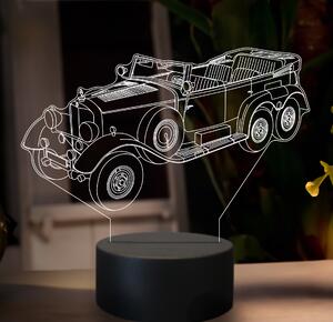 Beling 3D lampa, Mercedes w31 G4, 7 farebná GF3