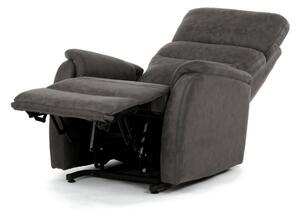 Polohovacie kreslo čierne, elektrické TV-L8904 BK3