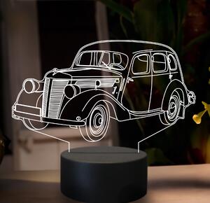 Beling 3D lampa,Praga Lady, 7 farebná GF5