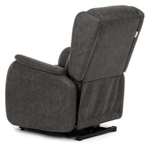 Polohovacie kreslo čierne, elektrické TV-L8902 BK3