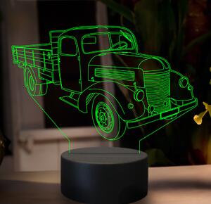 Beling 3D lampa,Praga RND, 7 farebná GF7