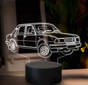 Beling 3D lampa, škoda 120, 7 farebná GF9